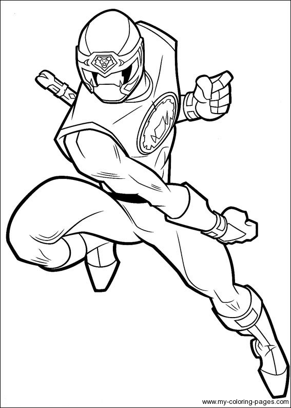 567x794 Get The Power 15 Power Rangers Coloring Pages Print Color Craft