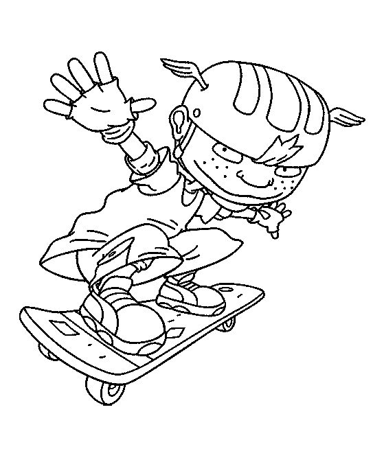 559x654 Impressive Rocket Power Coloring Page Pages