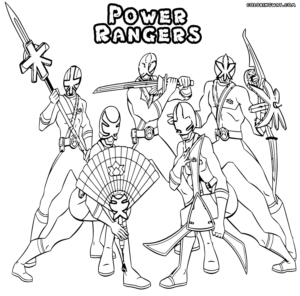 1000x988 Power Ranger Coloring Pages Fun Time