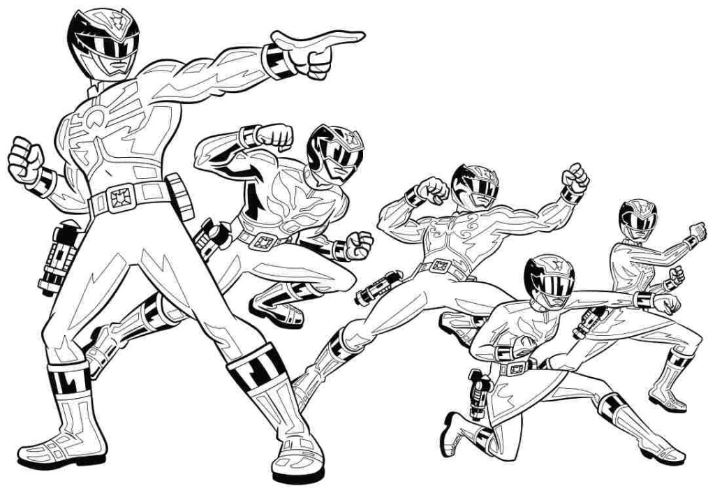 Power Rangers Coloring Pages 2017 1024x706 Power Rangers Coloring Pages 2017