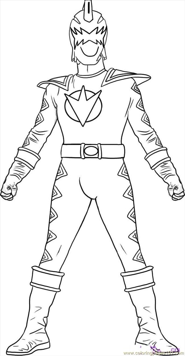 Power Rangers Dino Coloring Pages