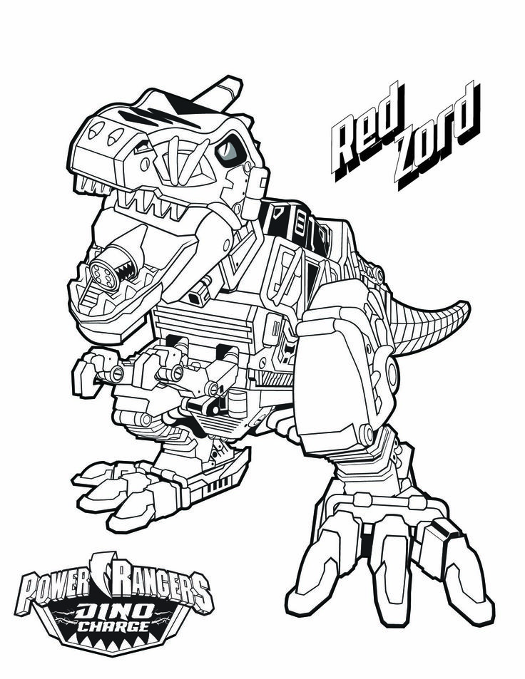 Power Rangers In Space Coloring Pages