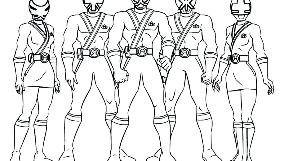 960x544 Power Rangers Jungle Fury Coloring Pages 2595189
