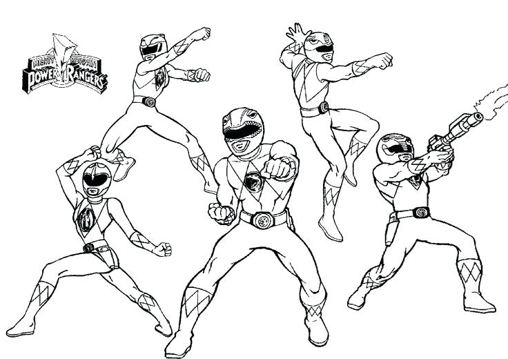 736x520 Power Ranger Coloring Pages Best Mighty Power Rangers Coloring