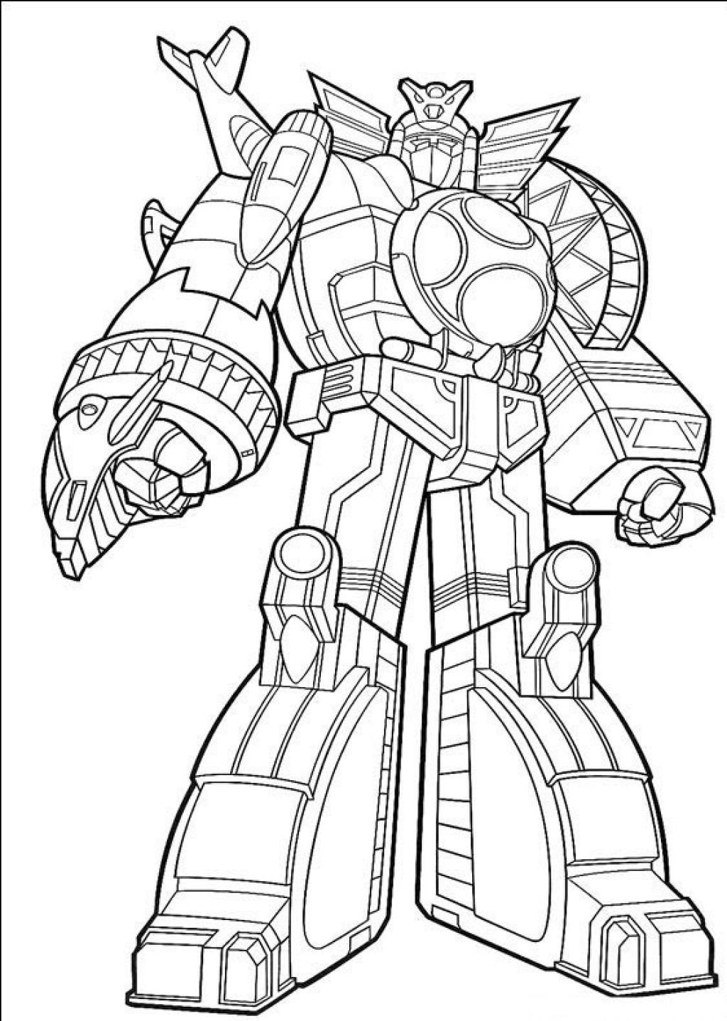 1024x1437 Power Rangers Megazord Coloring Pages Download Free Books Cheerful