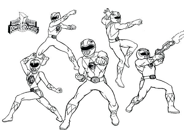 600x424 Power Ranger Coloring Pages Power Rangers Coloring Page Charming