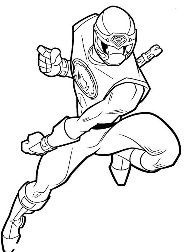 Power Rangers Ninja Storm Bare Hand Fighting Style Coloring Page 600x815 Power Rangers Ninja Storm Bare Hand Fighting Style Coloring Page