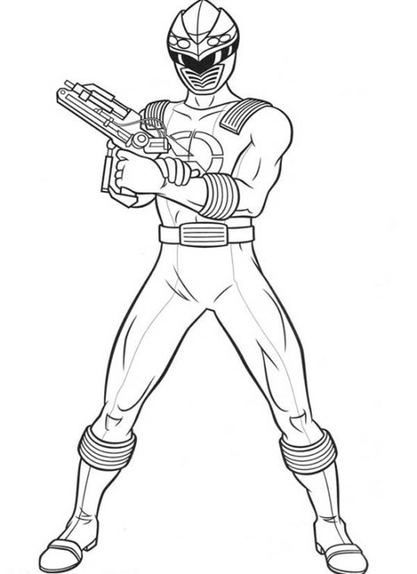 Power Rangers Ninja Storm Show His Gun Coloring Page Anthony 600x826 Power Rangers Ninja Storm Show His Gun Coloring Page Anthony