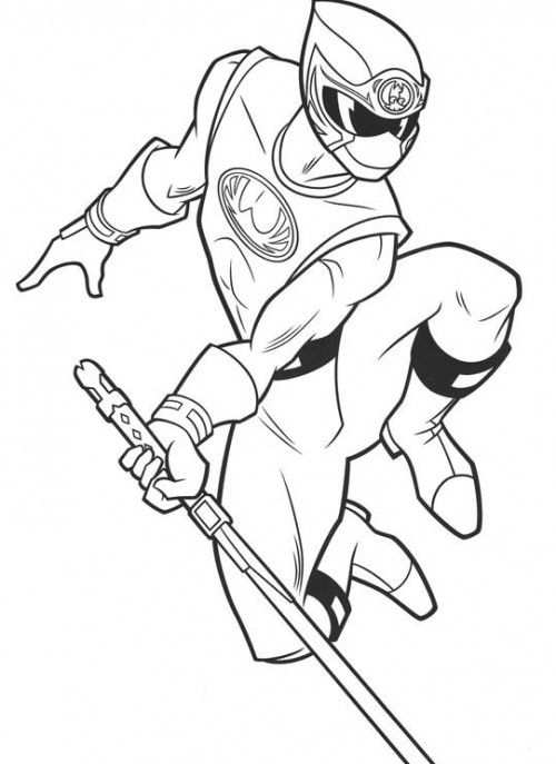 Power Rangers Ninja Storm To Release The Sword Coloring Page 500x687 Power Rangers Ninja Storm To Release The Sword Coloring Page