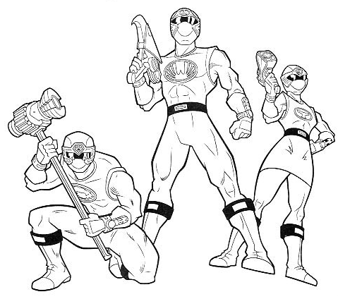 479x424 Power Rangers Printable Coloring Pages