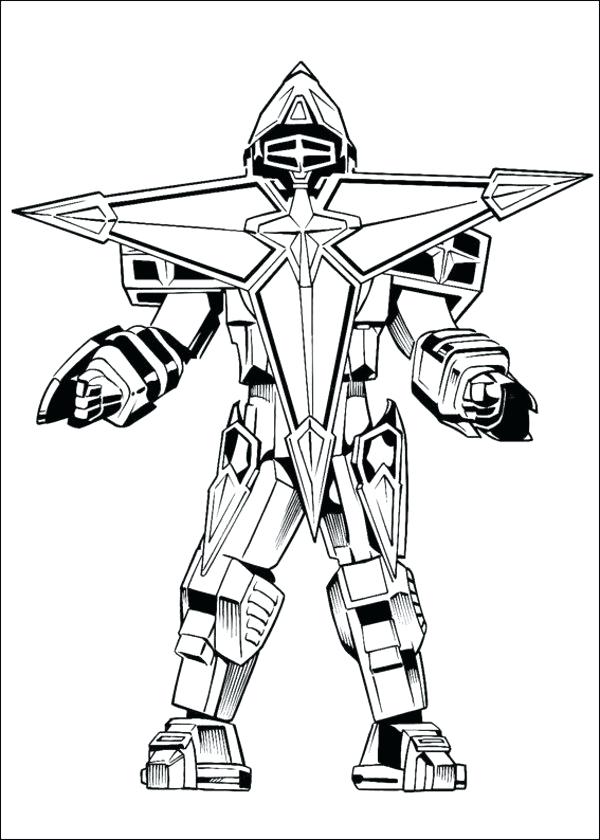 600x840 Power Rangers Printable Coloring Pages 9