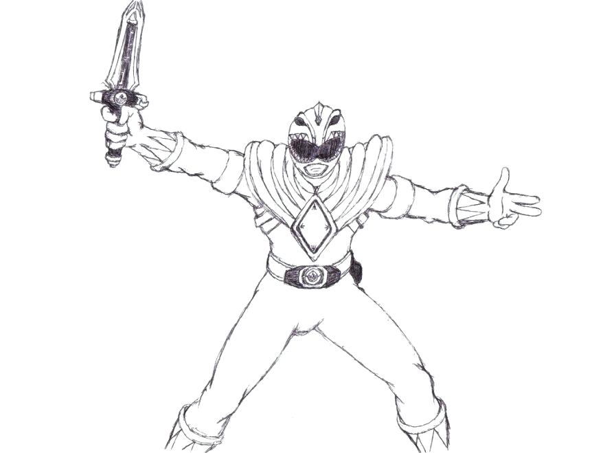 878x659 Power Ranger Coloring Book
