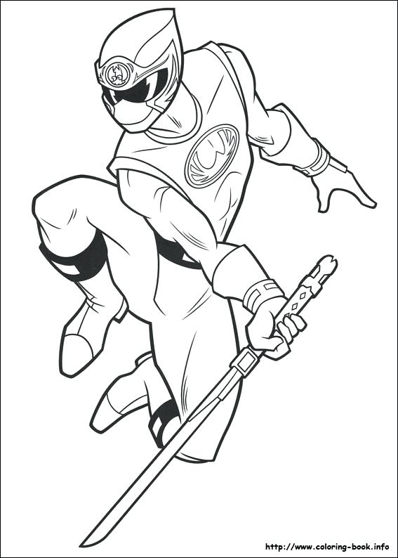 567x794 Power Rangers Megaforce Coloring Pages