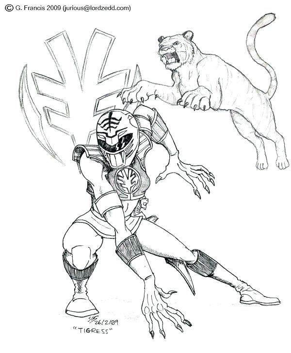 600x727 Power Rangers Colouring Pictures