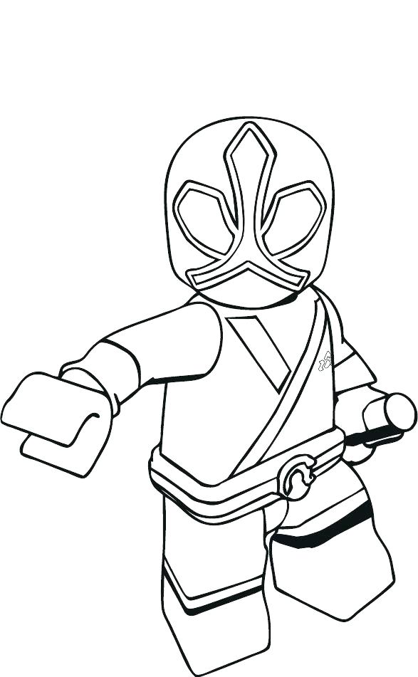 587x951 Power Rangers Megaforce Coloring Pages