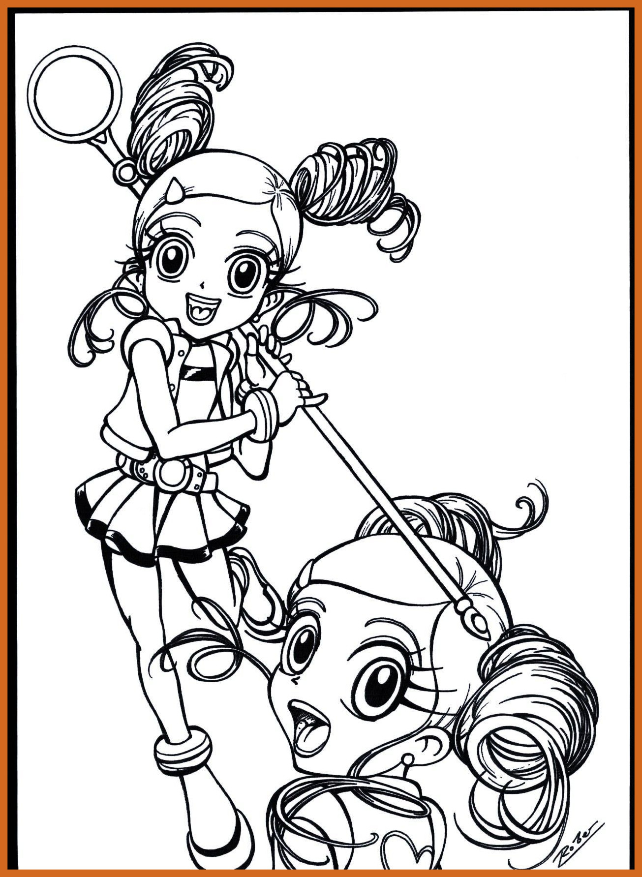 1305x1783 Incredible The Powerpuff Coloring Book Ppg Blossom Colouring Pages