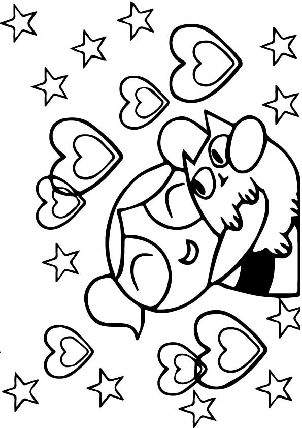 595x842 The Kitten Love Powerpuff Girls Coloring Sheets And Pages