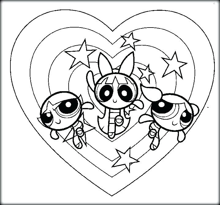718x670 Girls Coloring Pages Color Girls Coloring Pages Powerpuff Girls