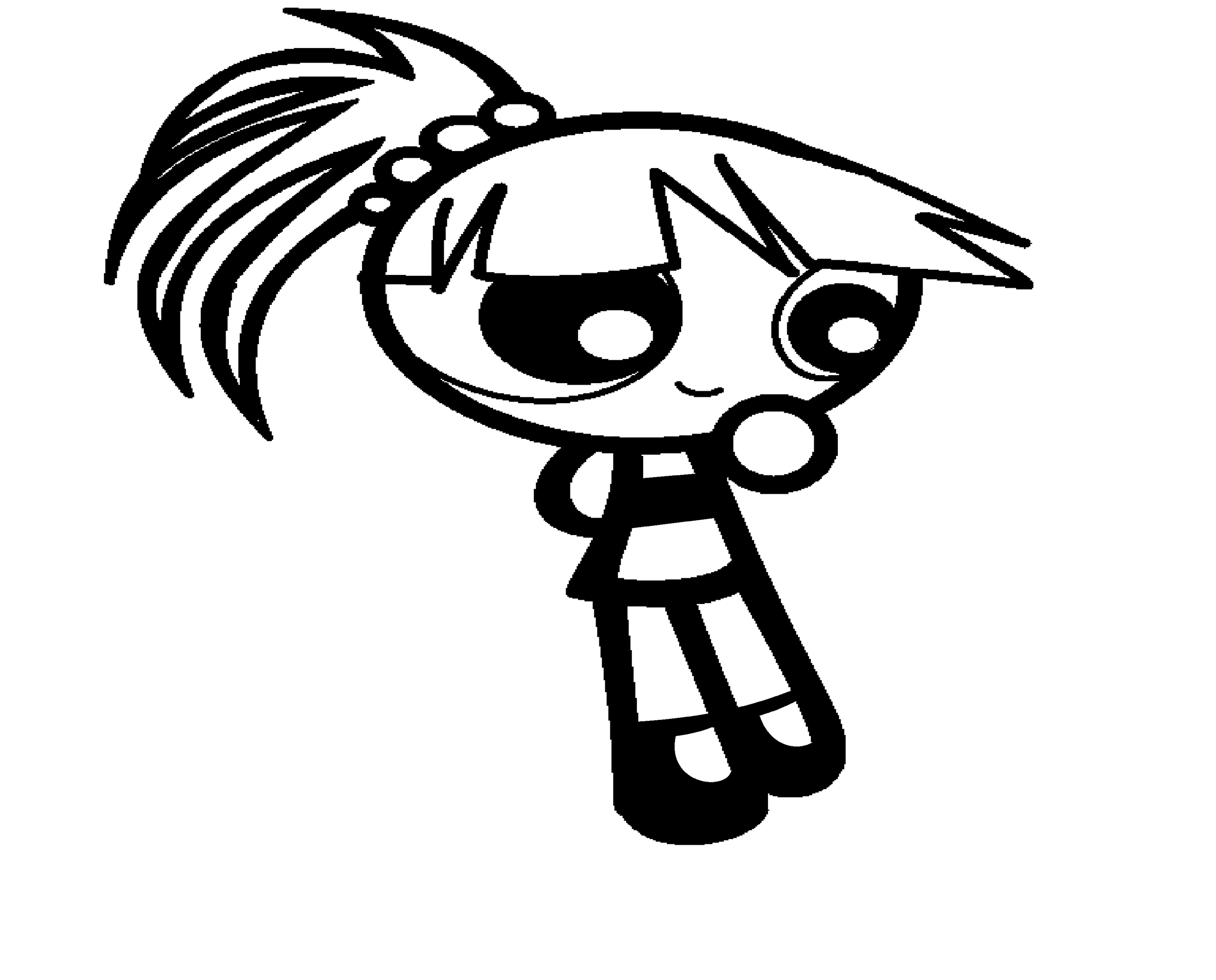 Powerpuff Girls Z Coloring Pages