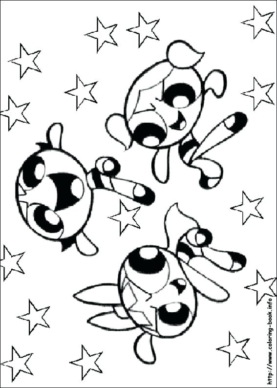 Powerpuff Girls Z Coloring Pages at GetColorings.com | Free printable ...