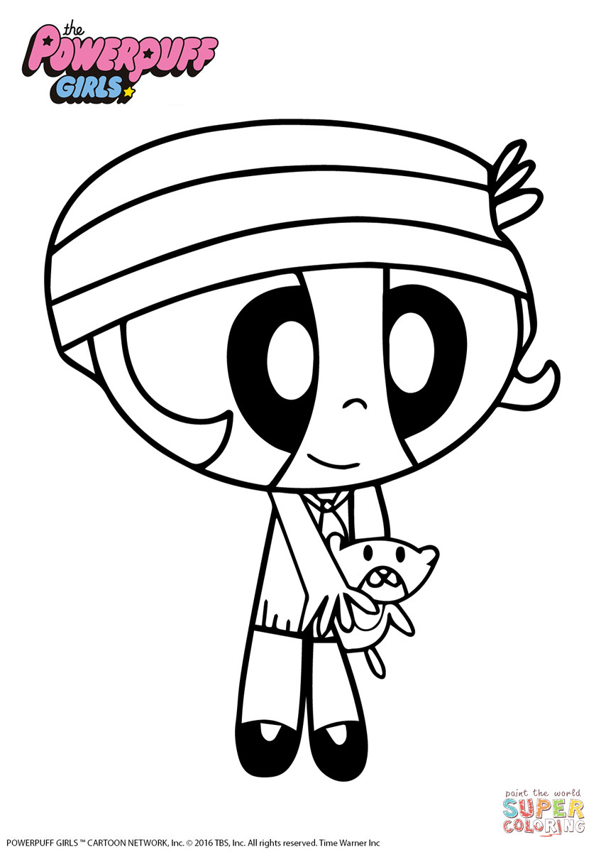 847x1200 Powerpuff Girl Coloring Page Free Printable Pages Amazing Girls