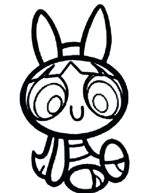 600x792 Powerpuff Girls Coloring Pages Girls Coloring Sheets Blossom Is