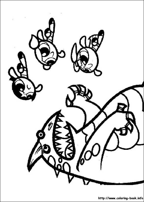 567x794 Powerpuff Girls Coloring Pages On Coloring