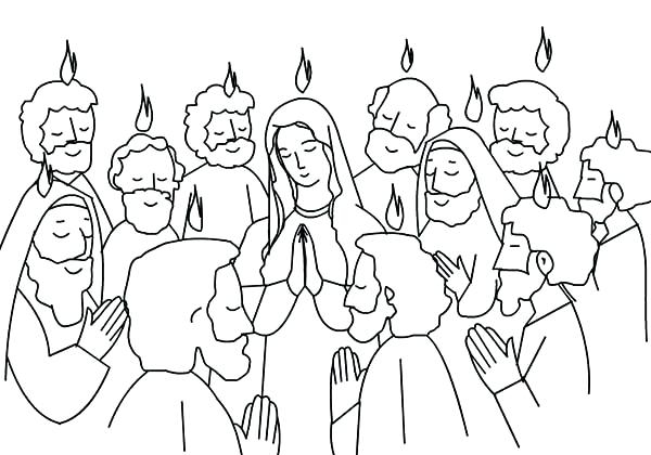 Pentecost Coloring Page Holy Spirit Coloring Pages Praise And Holy 600x420 Pentecost Coloring Page Holy Spirit Coloring Pages Praise And Holy