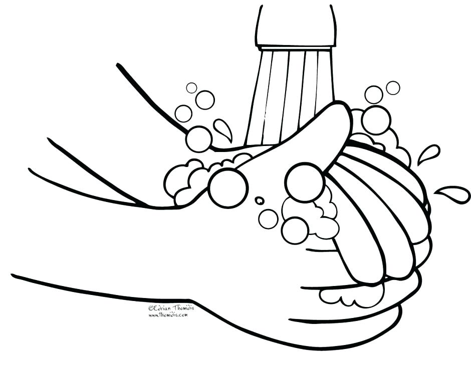 Handwashing Coloring Pages Praying Hands Coloring Page Hand 940x774 Handwashing Coloring Pages Praying Hands Coloring Page Hand