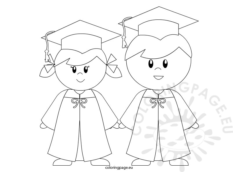 Kindergarten Graduation Coloring Page For Preschool 804x595 Kindergarten Graduation Coloring Page For Preschool
