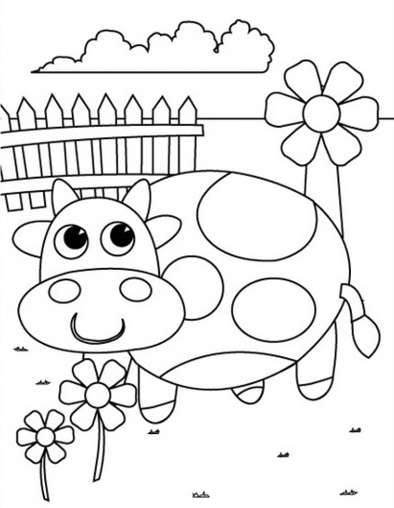 795x1024 Coloring Pages For Pre K