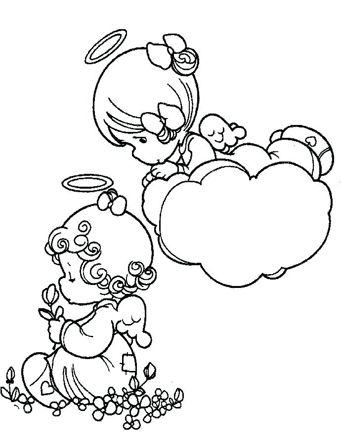 Precious Moments Angels Coloring Pages Angel Precious Moments 690x905 Precious Moments Angels Coloring Pages Angel Precious Moments