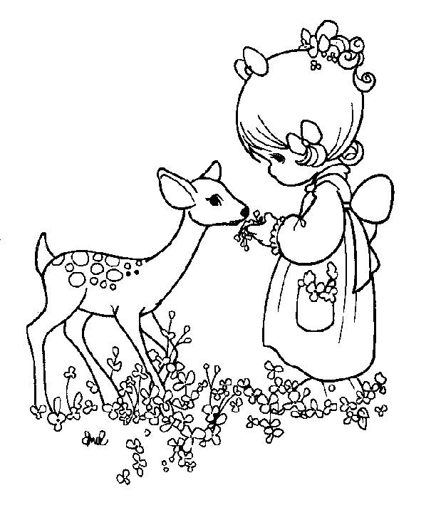 Precious Moments Animals Coloring Pages at GetColorings.com | Free ...