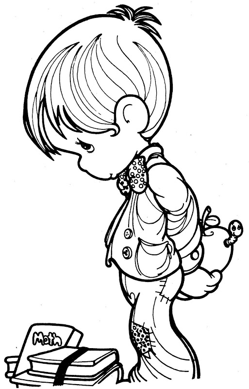 513x800 Precious Moments Animals Coloring Pages Cute Student