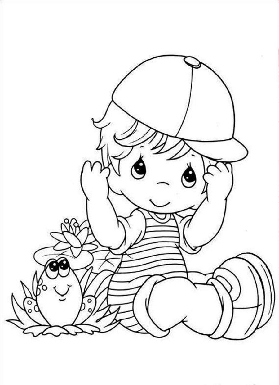 900x1240 Precious Moments Boy Coloring Pages