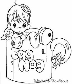 Precious Moments Christmas Tree Coloring Pages 236x274 Precious Moments Christmas Tree Coloring Pages