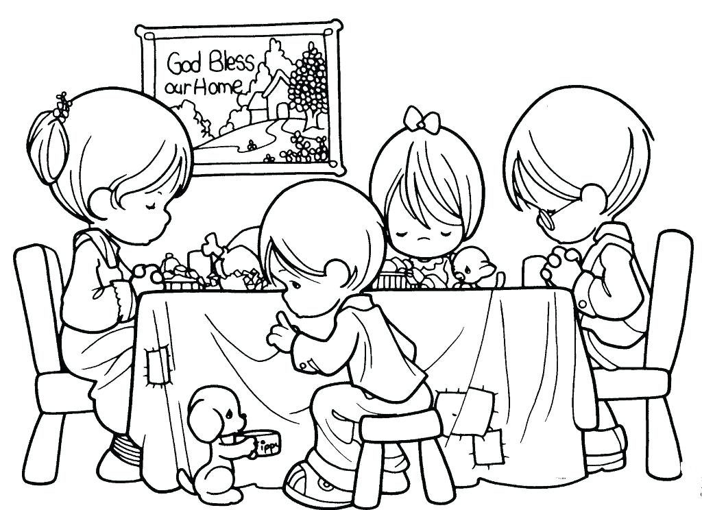 Precious Moments Puppy Coloring Pages 1024x744 Precious Moments Puppy Coloring Pages