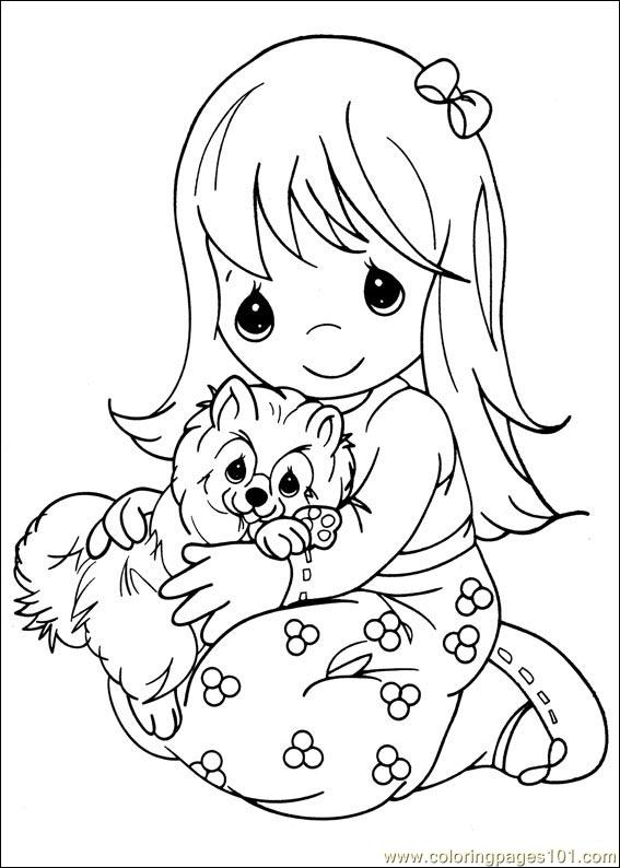 Precious Moments Coloring Pages Free Printable Download 567x794 Precious Moments Coloring Pages Free Printable Download