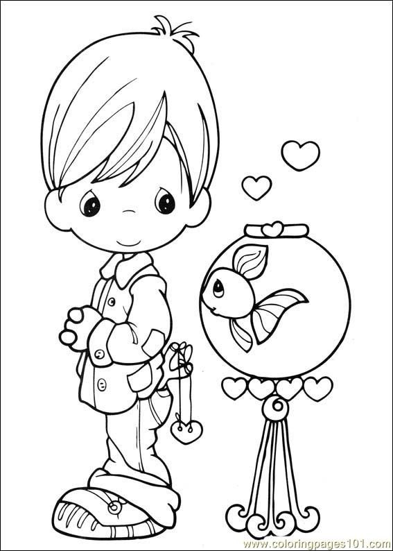 Precious Moments Coloring Pages, Sam Butcher Is Creator 567x794 Precious Moments Coloring Pages, Sam Butcher Is Creator