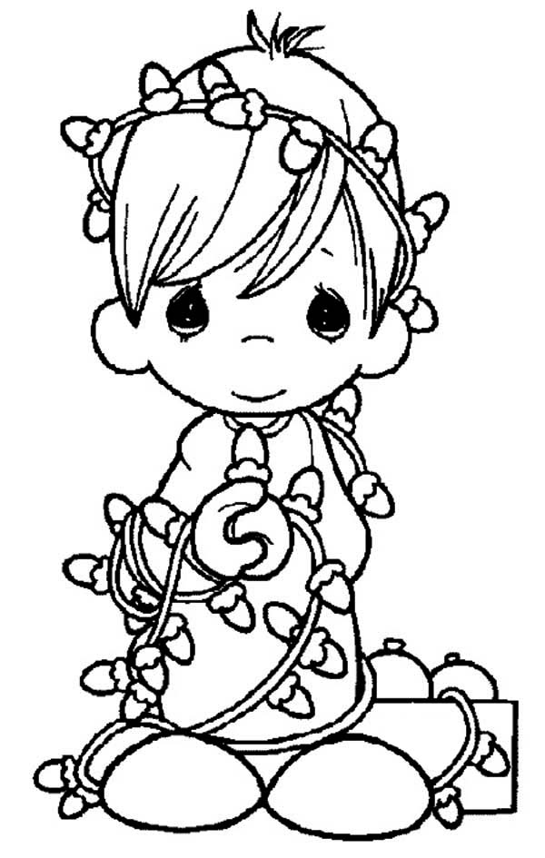 Precious Moments Christmas Coloring Pages Free 359384 600x945 Precious Moments Christmas Coloring Pages Free 359384