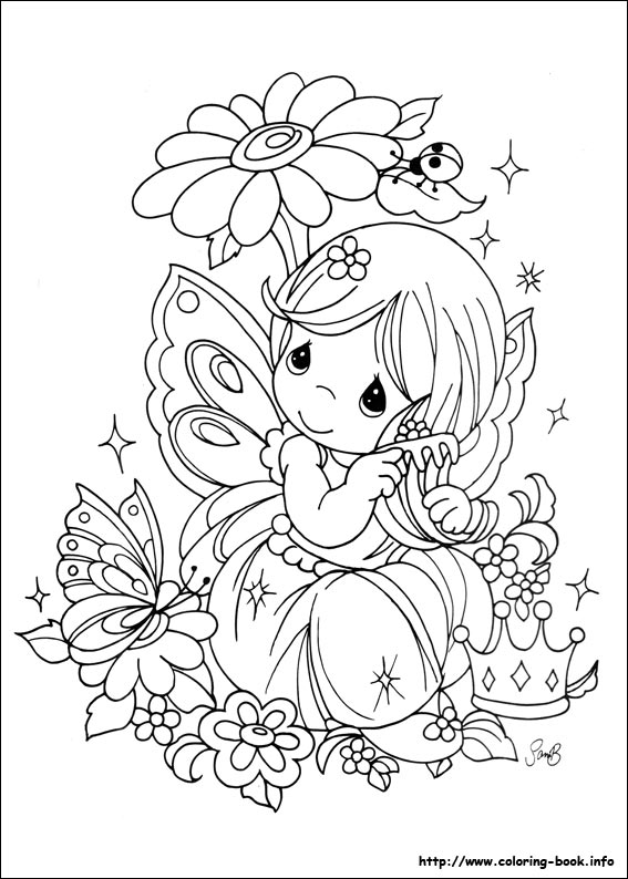 Precious Moments Coloring Picture 567x794 Precious Moments Coloring Picture