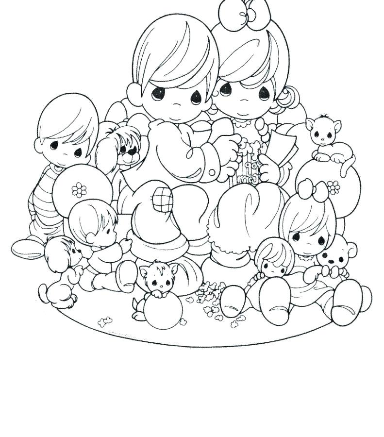 Digital Coloring Pages Precious Moments Coloring Page To Download 791x900 Digital Coloring Pages Precious Moments Coloring Page To Download