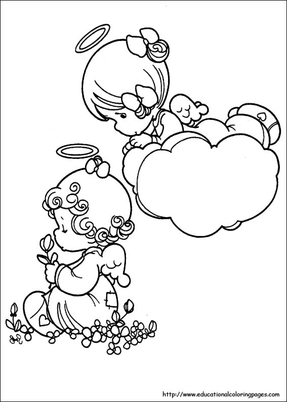 Precious Moments Coloring Pages Free For Kids 567x794 Precious Moments Coloring Pages Free For Kids