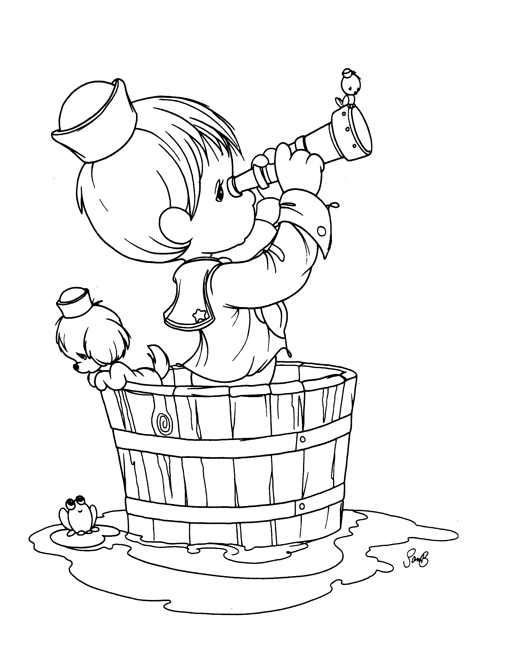 Sweet And Simple Precious Moments Coloring Pages 1700x2200 Sweet And Simple Precious Moments Coloring Pages