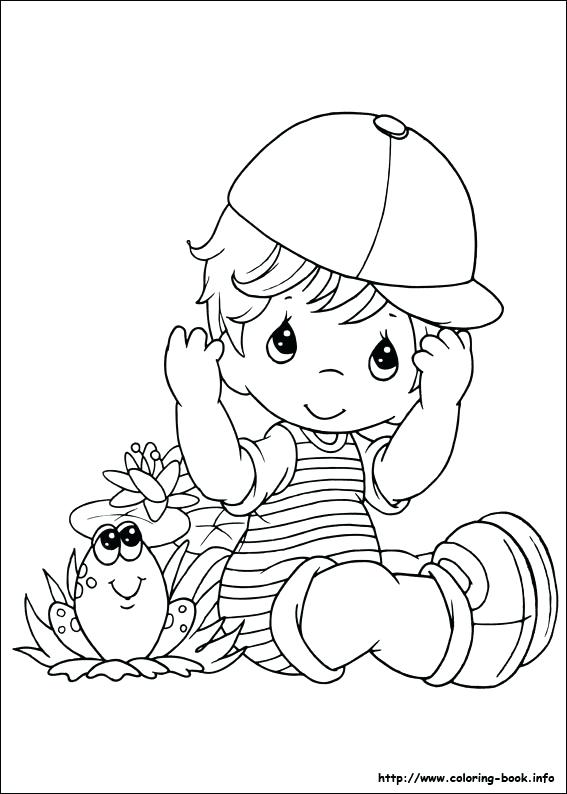 Precious Moments Baby Coloring Pages 567x794 Precious Moments Baby Coloring Pages