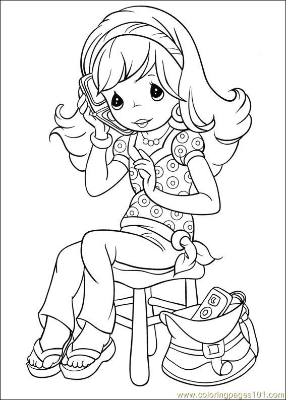 Precious Moments 31 Coloring Page 567x794 Precious Moments 31 Coloring Page
