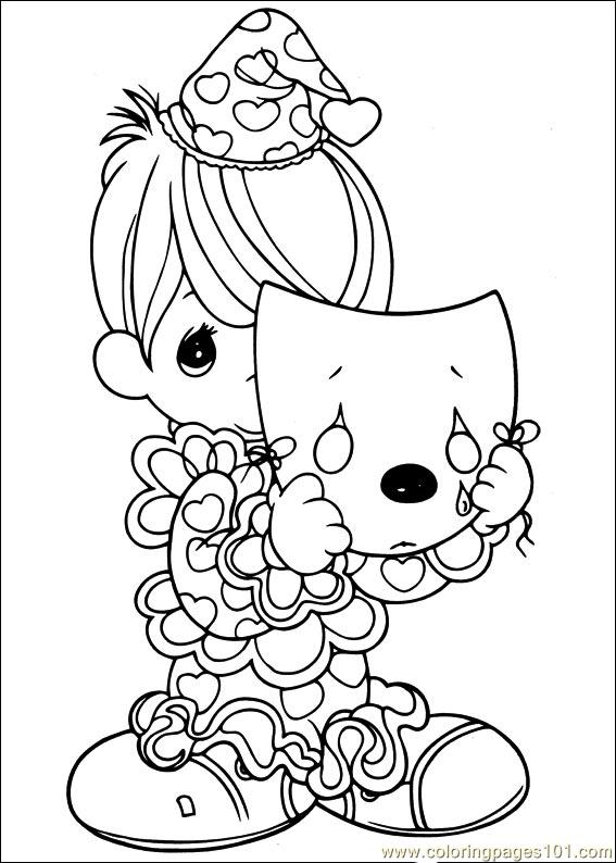 Precious Moments 50 Coloring Page 567x794 Precious Moments 50 Coloring Page
