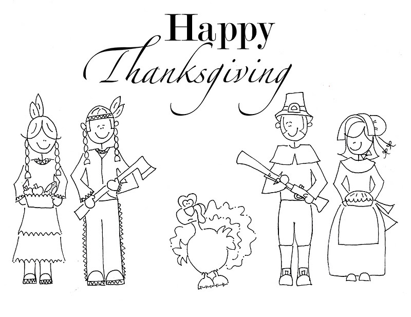 800x617 Thanksgiving Coloring Pages Precious Moments With Family