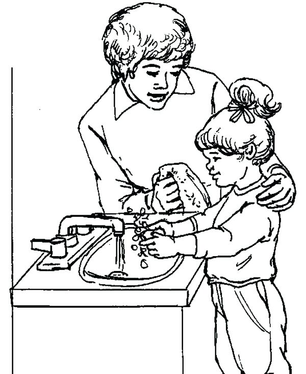 Precious Moments Coloring Pages Best Friends Learning To Washing 600x733 Precious Moments Coloring Pages Best Friends Learning To Washing