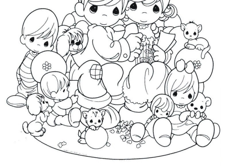 Precious Moments Coloring Pages 360coloringpages 791x576 Precious Moments Coloring Pages 360coloringpages